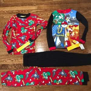 Boys 4 piece pajamas